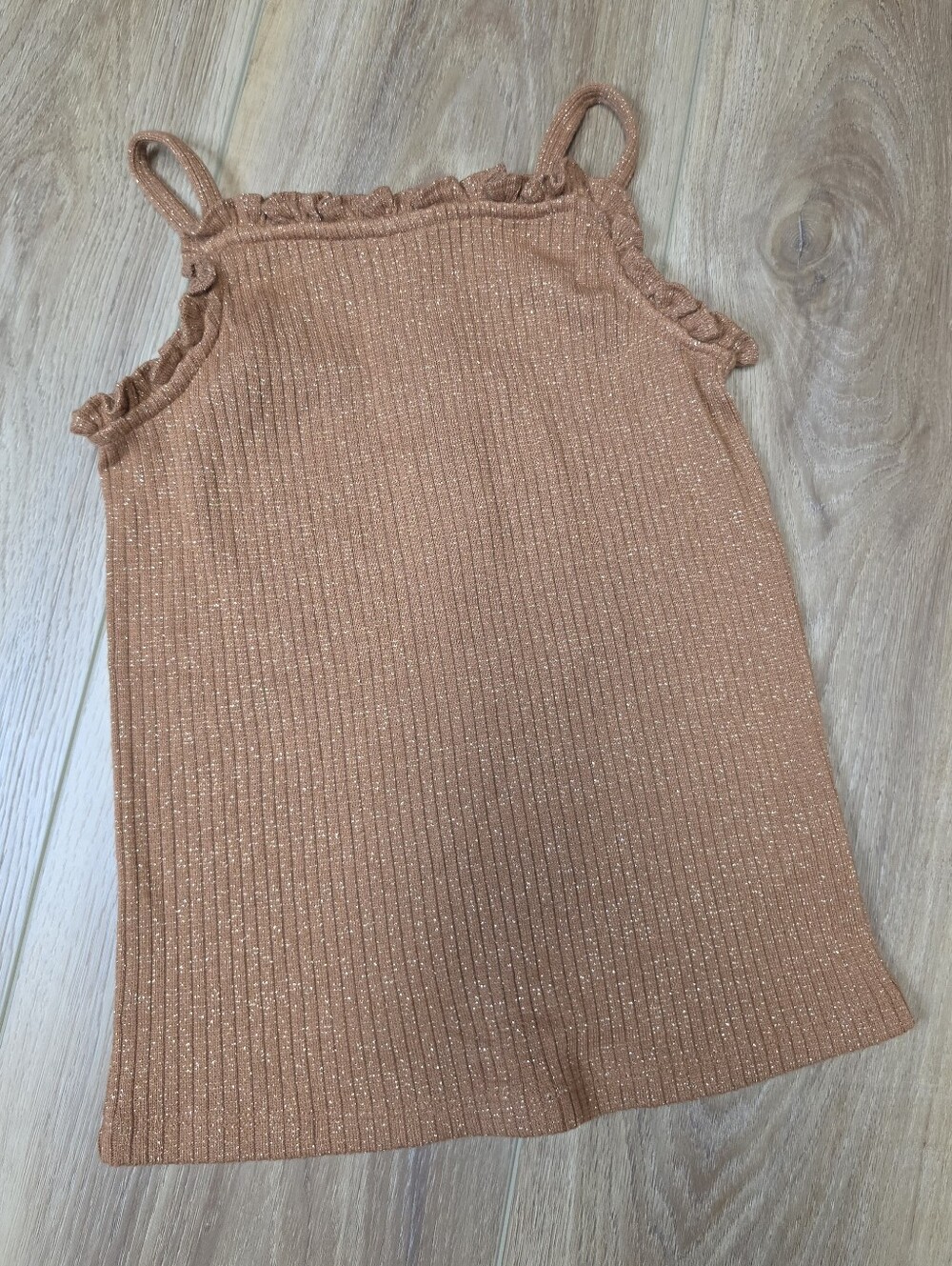 Janie and Jack Sparkle Ribbed Tank